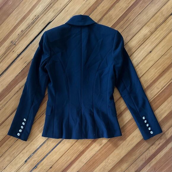 L’Agence Kenzie Blazer in Midnight Blue Navy Size O (MISSING BUTTON!) - Picture 3 of 7